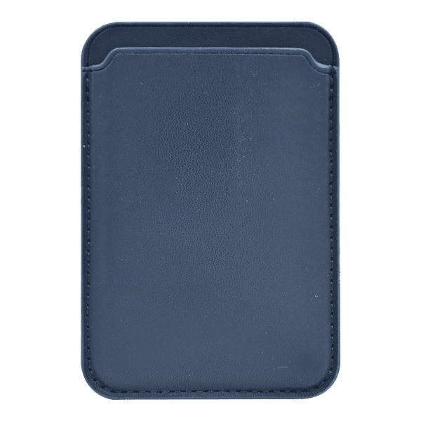 COBLUE MAGSAFE LEATHER CARD WALLET BLUE