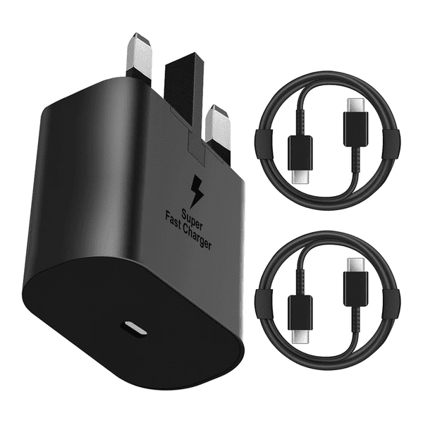 SAMSUNG HOME CHARGER TYPE-C TO TYPE-C 25W BLACK