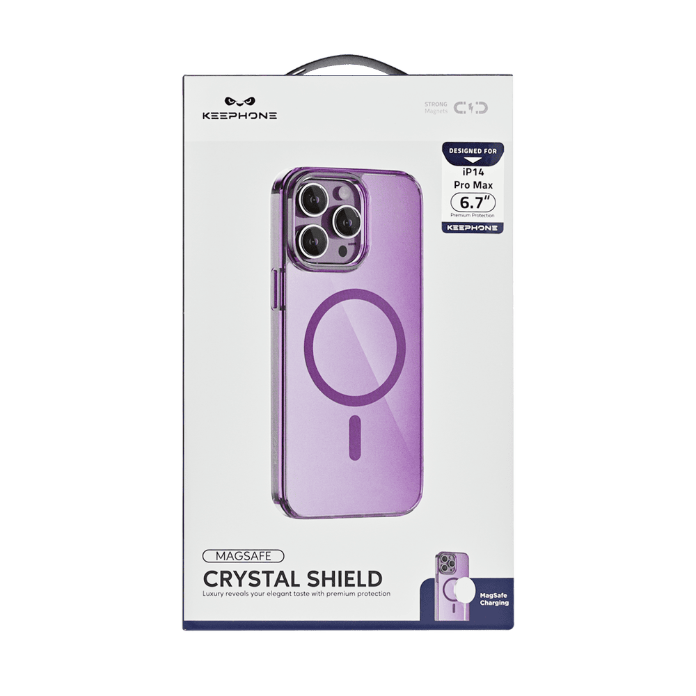 KEEPHONE MAGNETIC CASE IPHONE 14 PRO MAX PURPLE