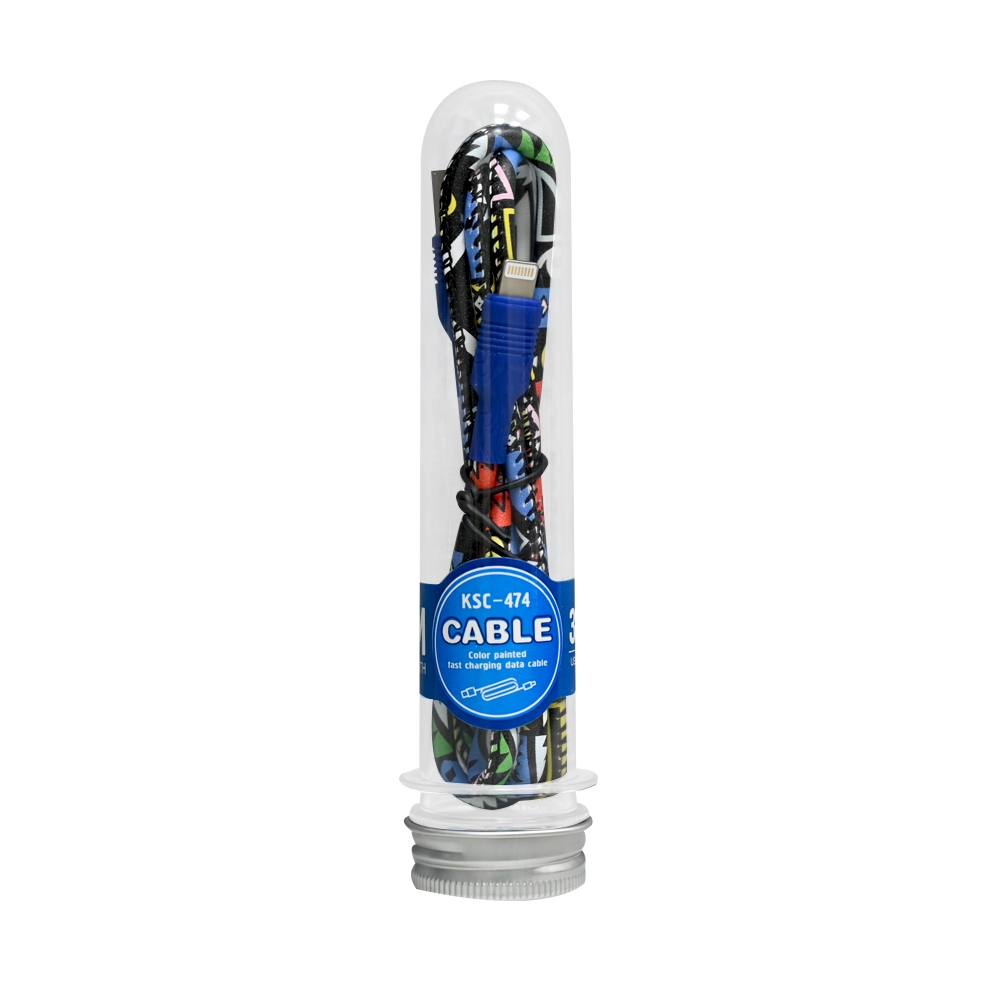 KAKUSIGA KSC-474 PAINTED FAST CHARGING CABLE LIGHTNING