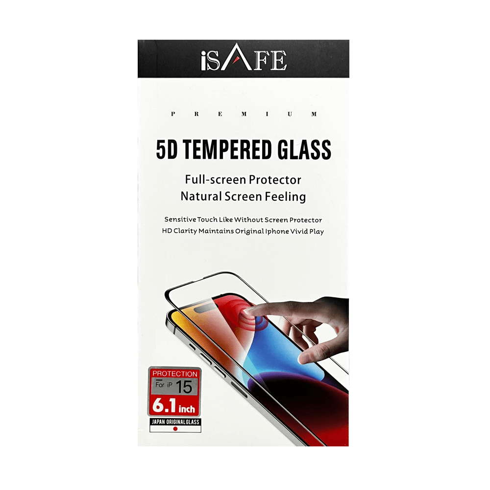 ISAFE HD GLASS SCREEN GUARD IPHONE 15