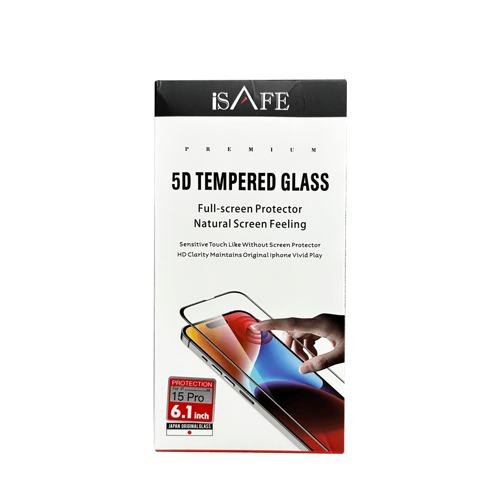 ISAFE HD GLASS SCREEN GUARD IPHONE 15 PRO
