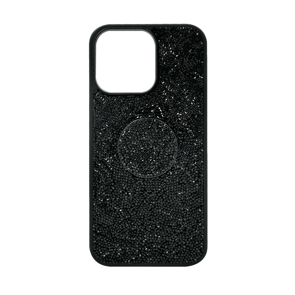 ISAFE BLING POP UP HARD COVER IPHONE 15 PRO MAX BLACK