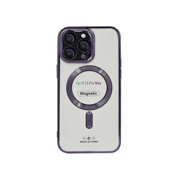 JCASE MAGSAFE DESIGN CASE  IPHONE 15 PRO MAX PURPLE