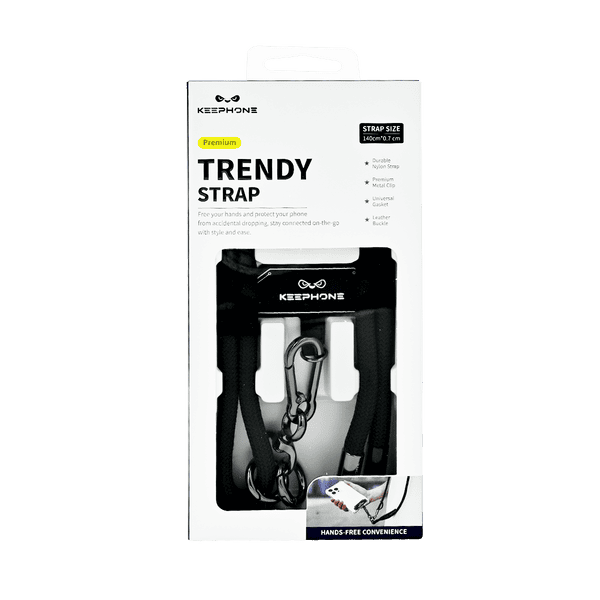 KEEPHONE TRENDY STRAP BLACK