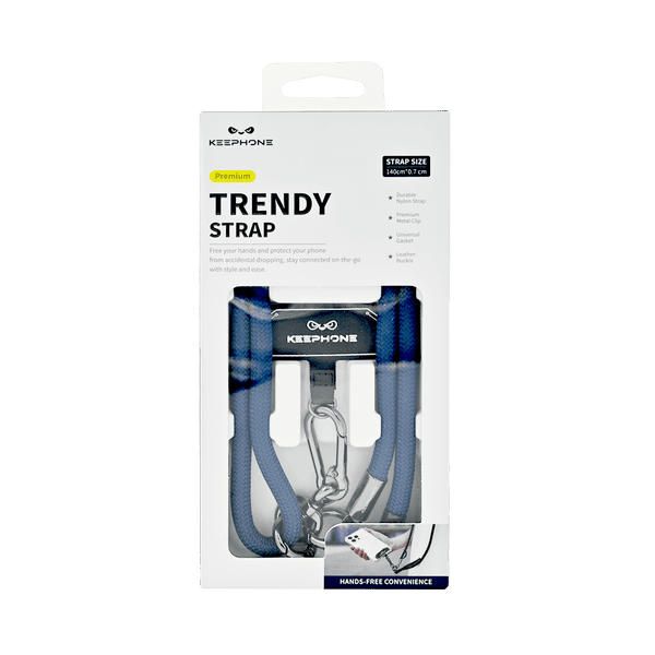 KEEPHONE TRENDY STRAP BLUE