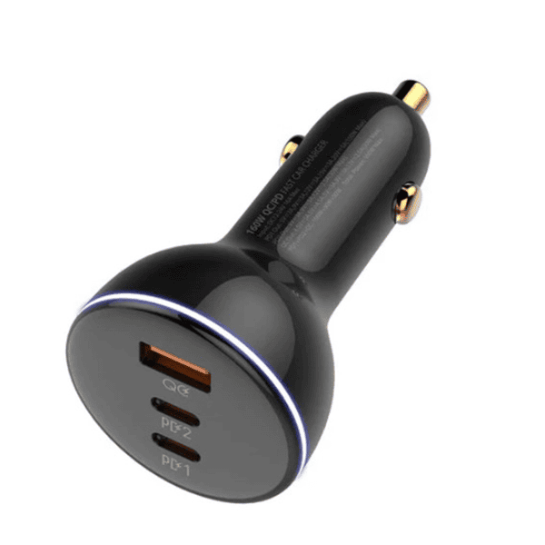 LDNIO C102 CAR CHARGER 160W WITH TYPE-C TYPE-C CABLE