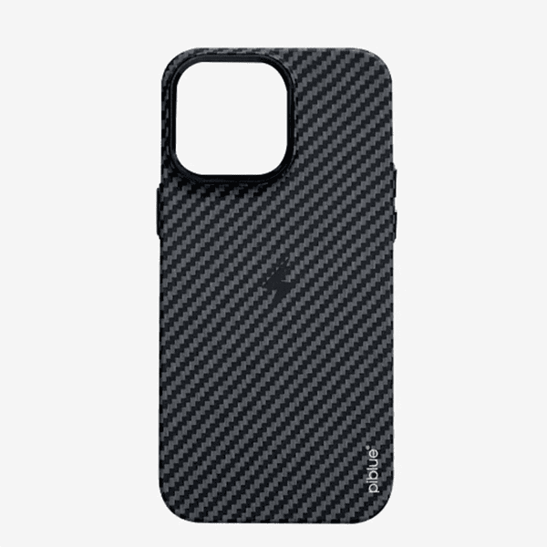 PIBLUE TWILL KEVLAR MAGNETIC IPHONE 15 PRO MAX BLACK