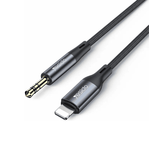 YESIDO YAU35 LIGHTNING TO 3.5MM AUX CABLE