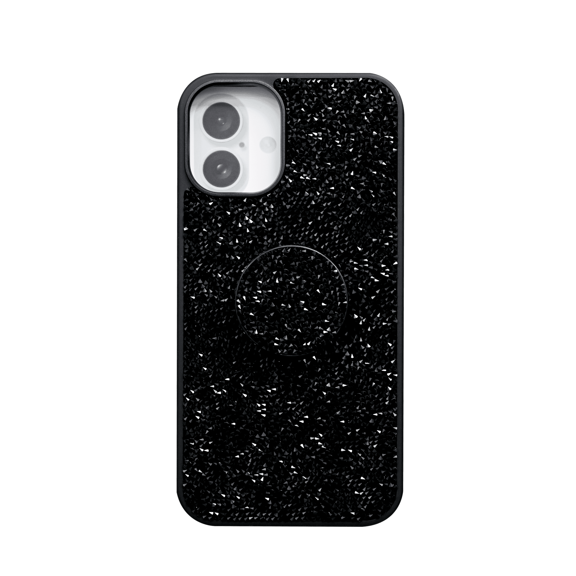 ISAFE BLING POP UP HARD COVER IPHONE 16 PLUS BLACK