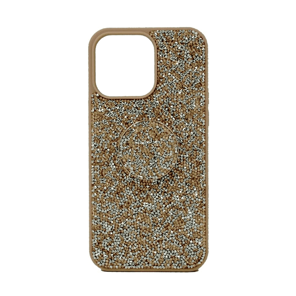 ISAFE BLING POP UP HARD COVER IPHONE 16 PRO MAX NATURAL TITANIUM