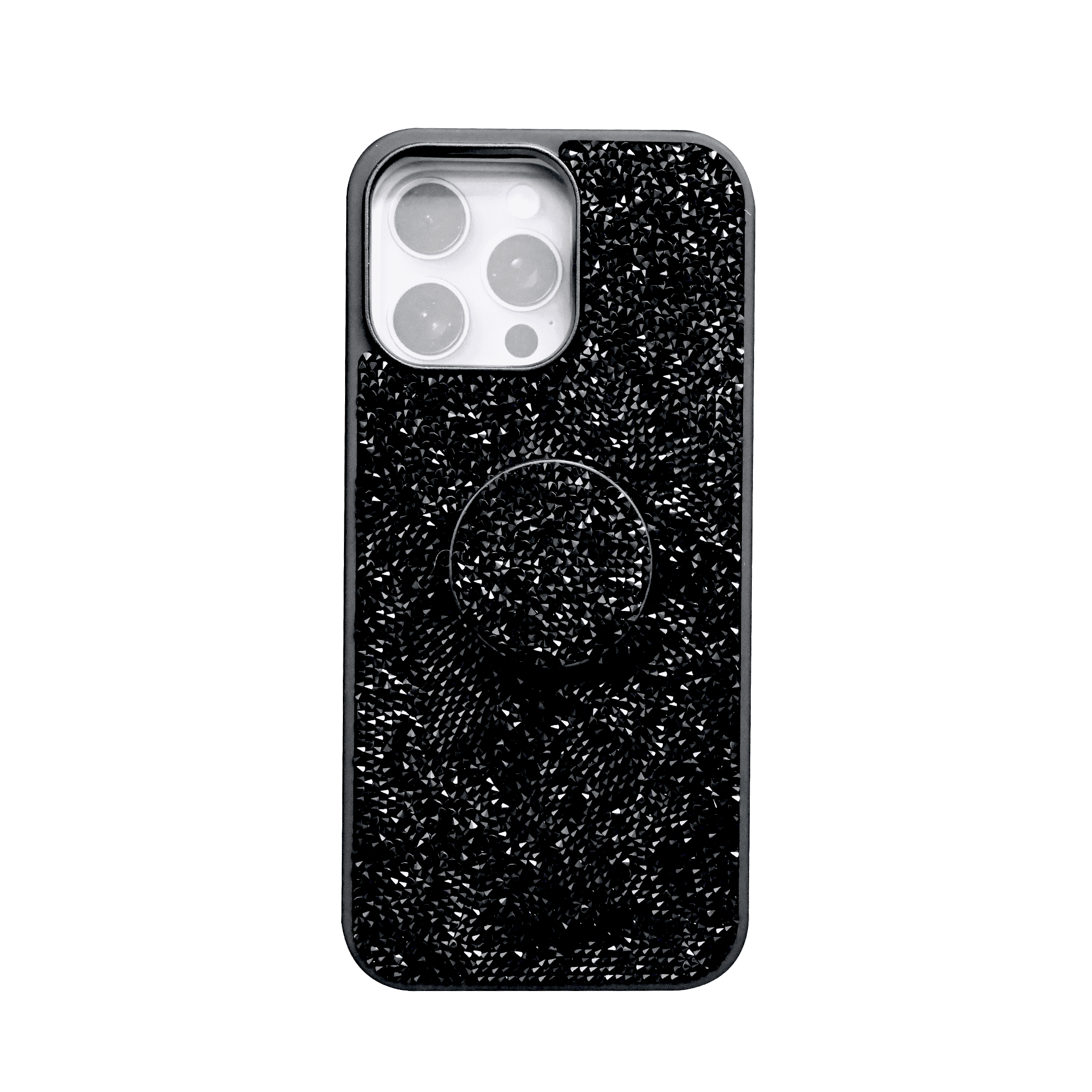 ISAFE BLING POP UP HARD COVER IPHONE 16 PRO MAX BLACK