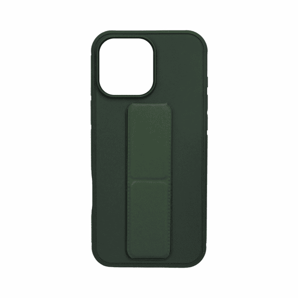 BACK COVER MAGNETIC GRIP CASE IPHONE 16 PRO GREEN