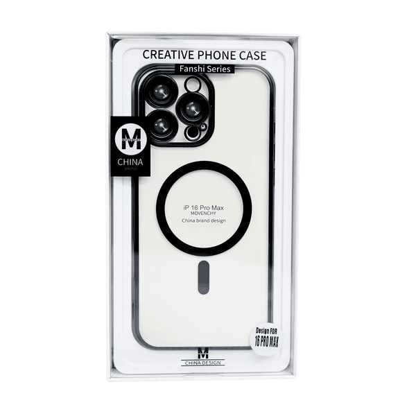 MOVENCHY TPU MAGSAFE CASE IPHONE 16 PRO MAX BLACK