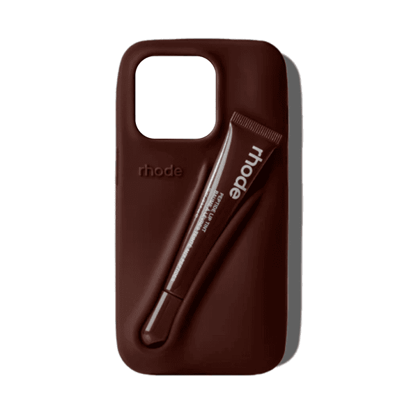 RHODE LIPSTICK SILICONE CASE IPHONE 16 PRO MAX ESPRESSO