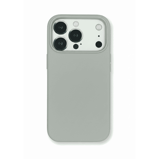 C SILICONE MAGSAFE CASE IPHONE 17 PRO LIGHT GREY