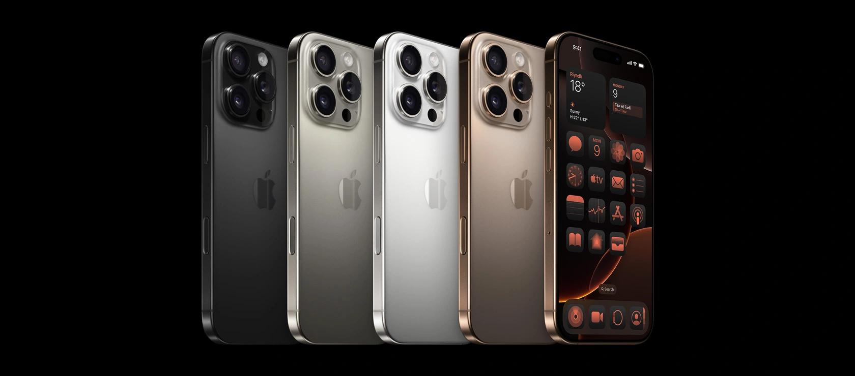 iPhone 15 Pro Max Colors