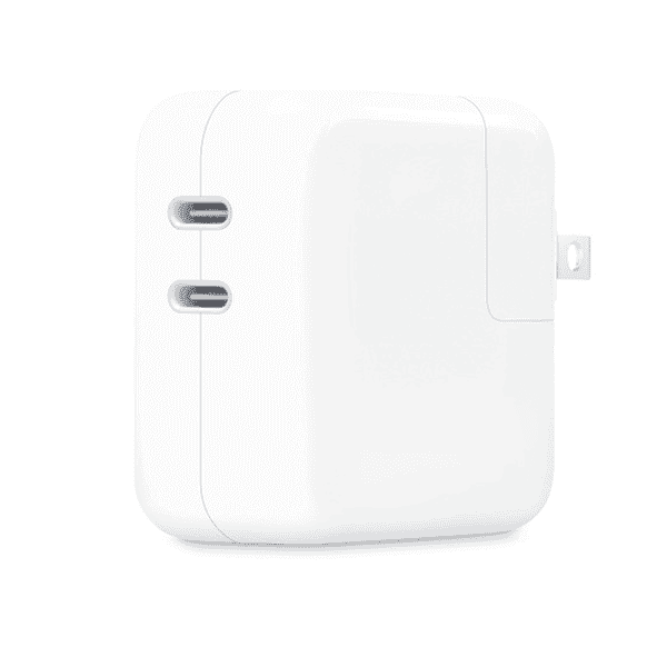 APPLE 35W DUAL USB-C PORT POWER ADAPTER MNWP3