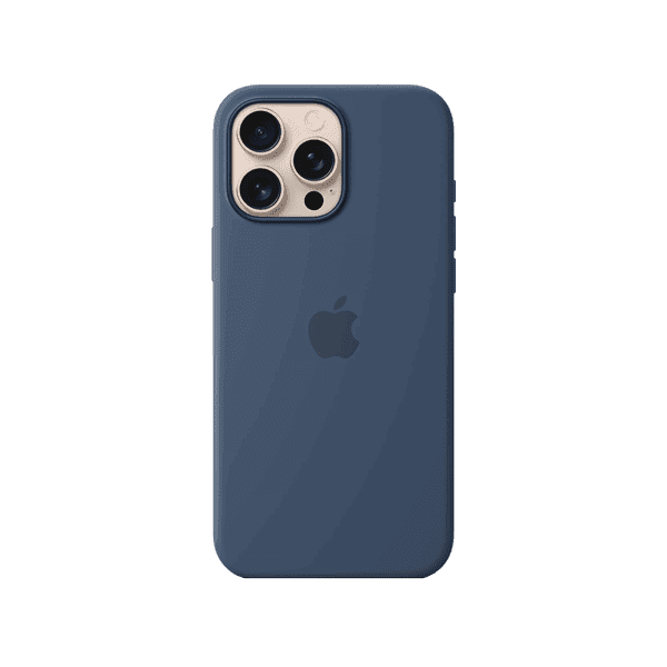 APPLE IPHONE 16 PRO SILICONE CASE WITH MAGSAFE DENIM