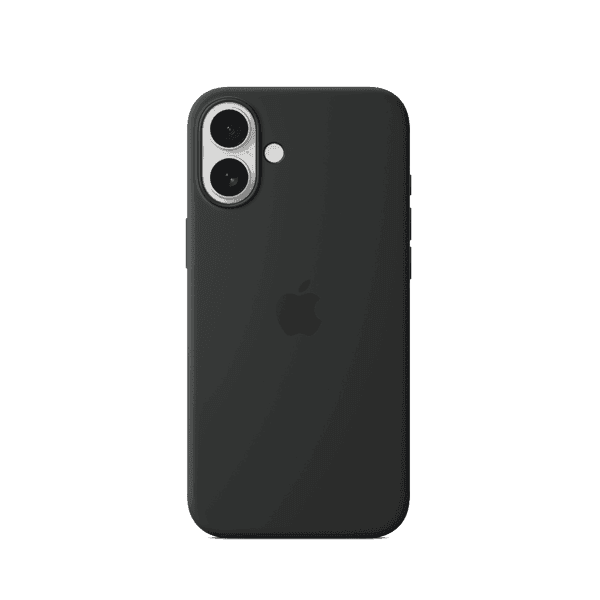 APPLE IPHONE 16 SILICONE CASE WITH MAGSAFE  MYY13ZM/A BLACK
