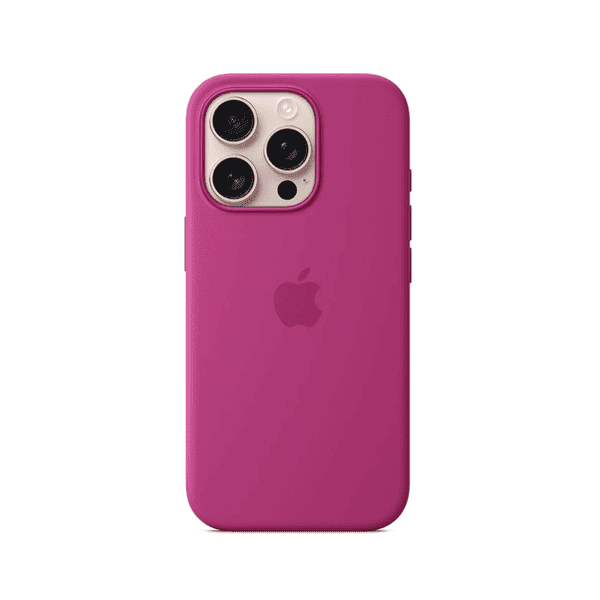 APPLE IPHONE 16 PRO SILICONE CASE WITH MAGSAFE MYYN3ZM/A FUCHSIA