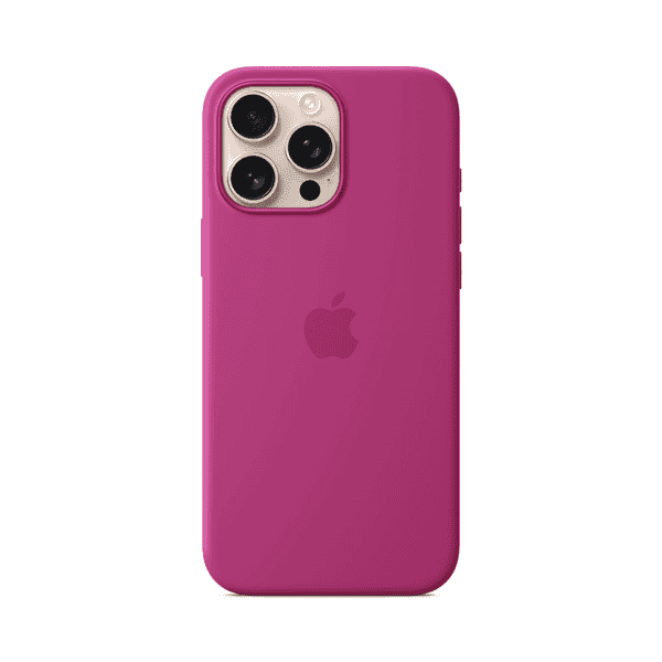 APPLE IPHONE 16 PRO MAX SILICONE CASE WITH MAGSAFE MYYX3ZM/A FUCHSIA