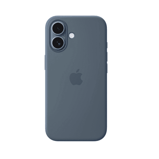 APPLE IPHONE 17 SILICONE CASE WITH MAGSAFE MGEW4ZM/A ANCHOR BLUE