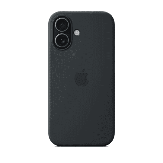 APPLE IPHONE 17 SILICONE CASE WITH MAGSAFE MGF14ZM/A BLACK