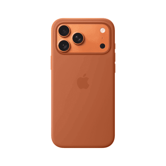 APPLE IPHONE 17 PRO SILICONE CASE WITH MAGSAFE MGFJ4ZM/A TERRA COTTA