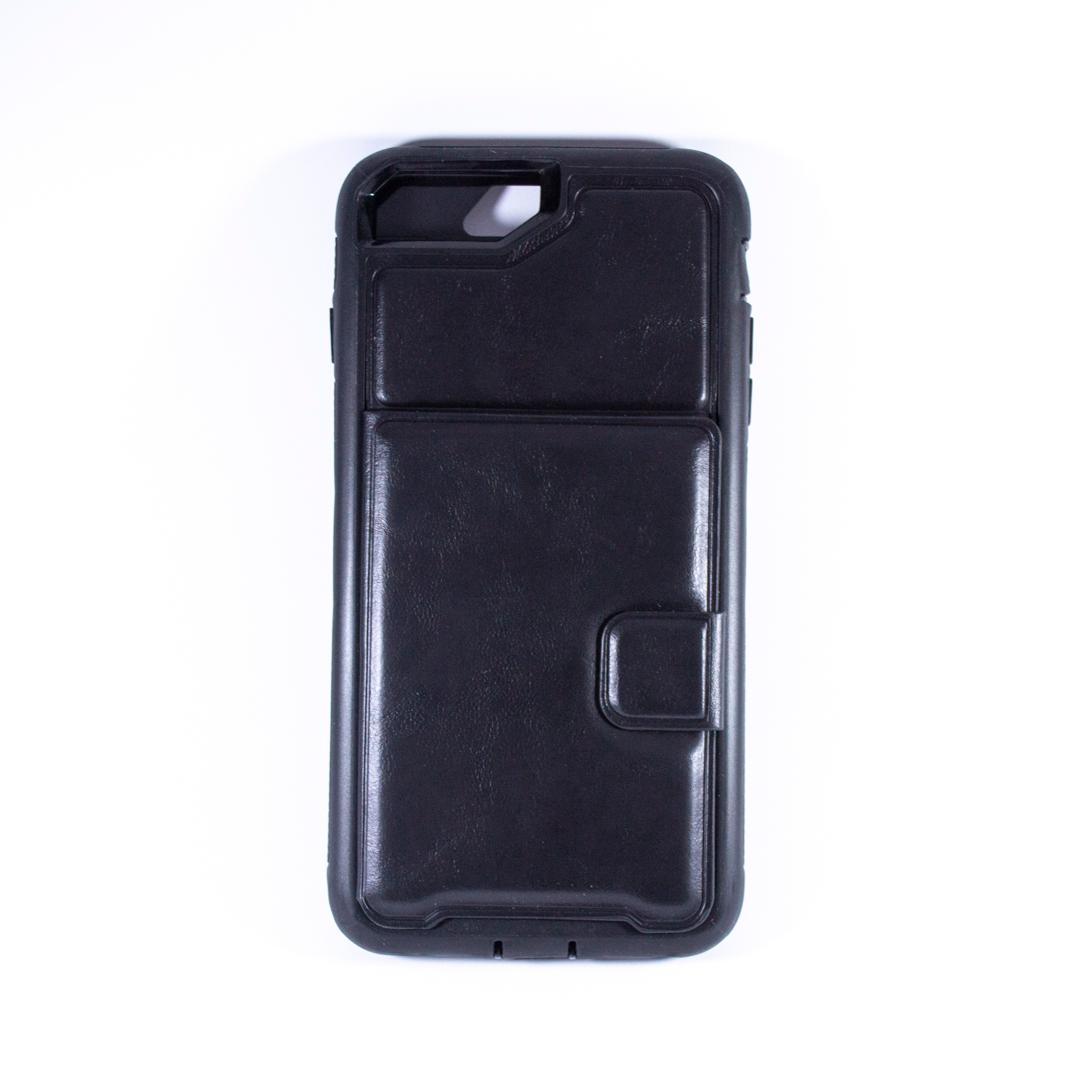 WALLET PROTECTION CASE IPHONE8 PLUS BLACK