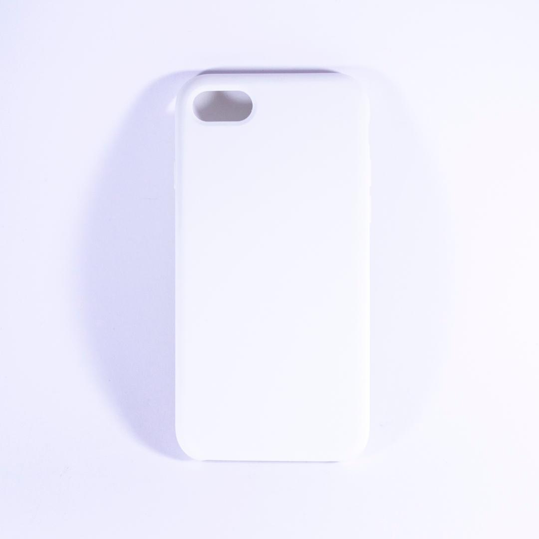 C SILICONE CASE IPHONE8 WHITE