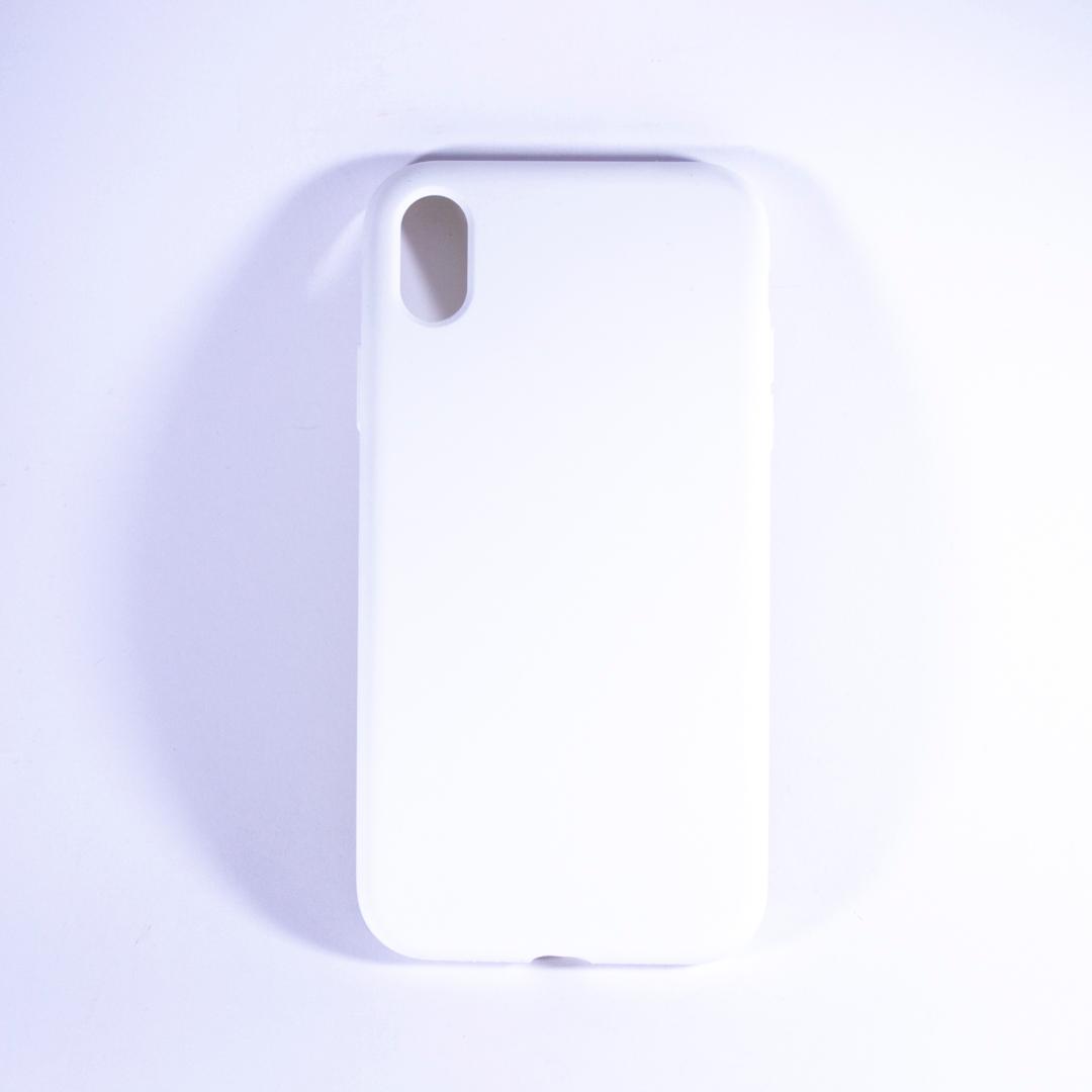 C SILICONE CASE IPHONE XR WHITE