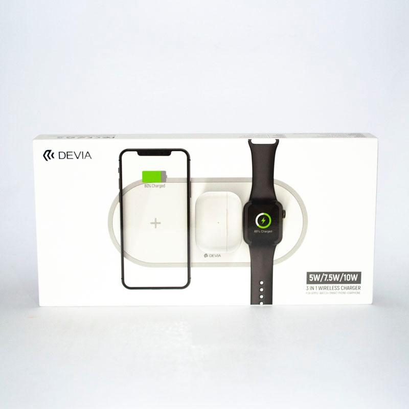 DEVIA WIRELESS CHARGING 3IN1 PAD