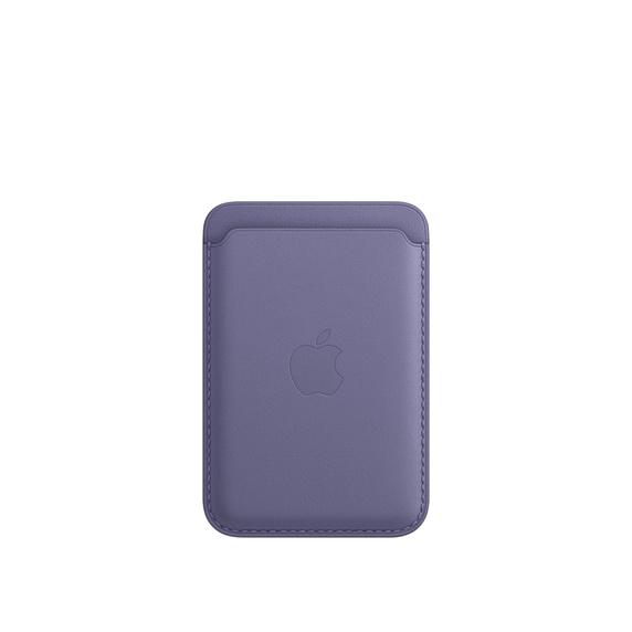 APPLE LEATHER WALLET MM0W3ZE/A WISTERIA WITH MAGSAFE