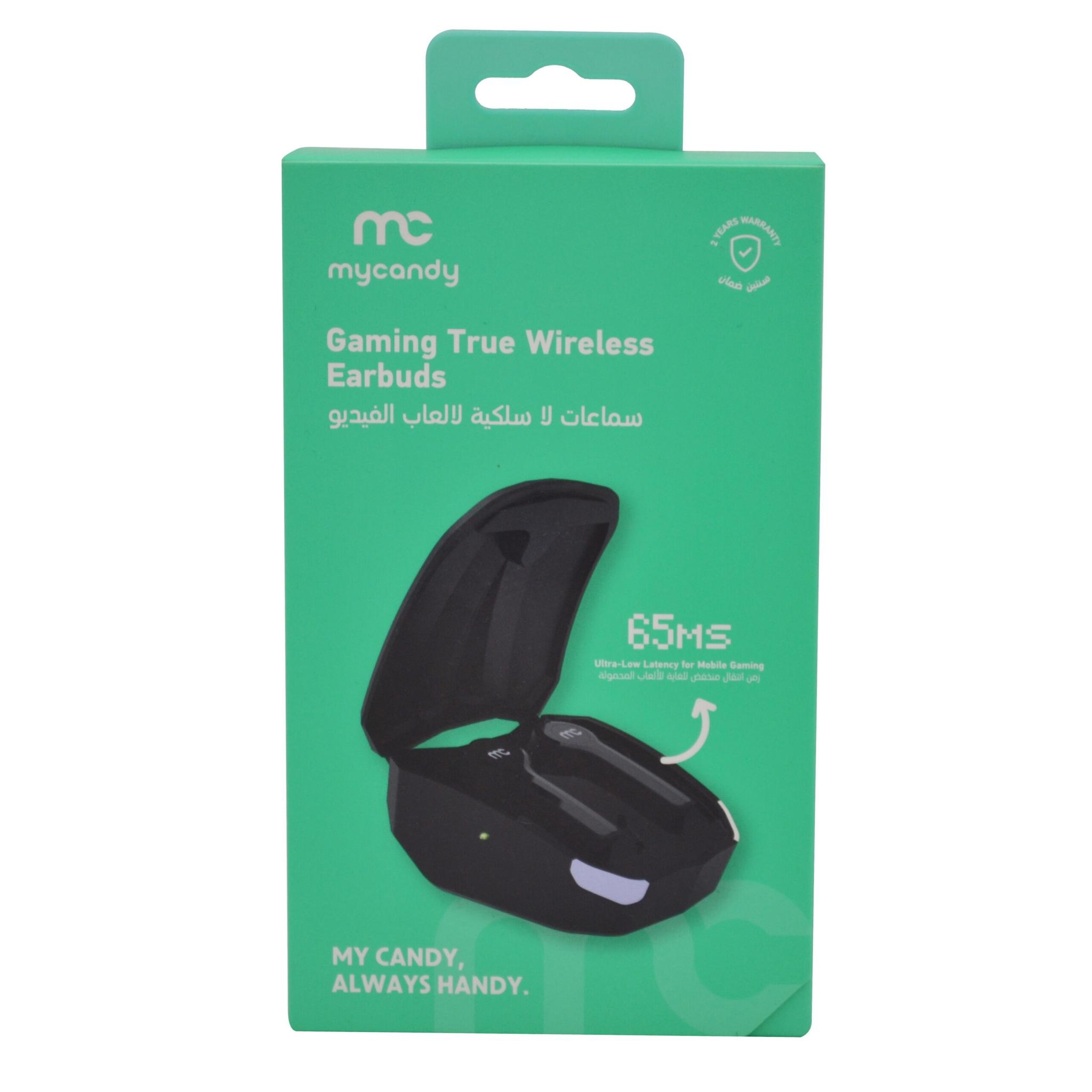 MYCANDY TRUE WIRELESS GAMING TWS 250 BLACK