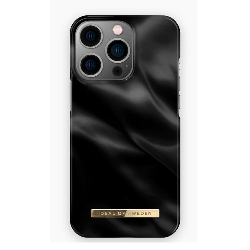 FASHION CASE IDEAL OF SWEDEN CASE IPHONE 13 PRO BLACK SATIN