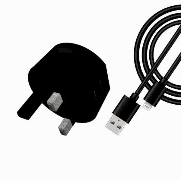 MILI RANGER SMART CHARGER + L IGHTNING CABLE  BLACK