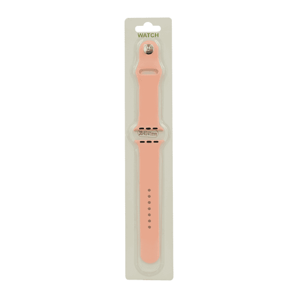 M-WATCH STRAP SILICONE 40MM PINK
