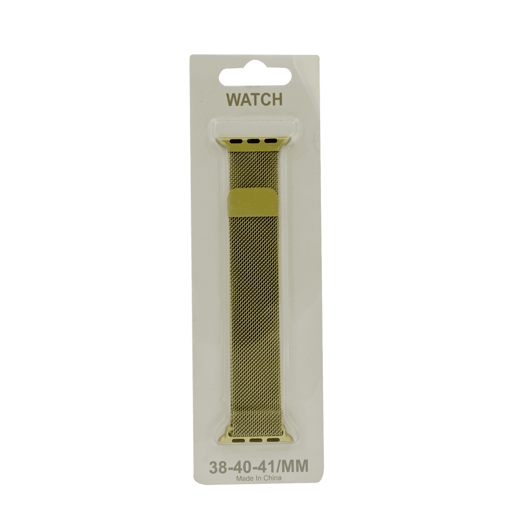 M-WATCH STRAP METAL 40 MM GOLD