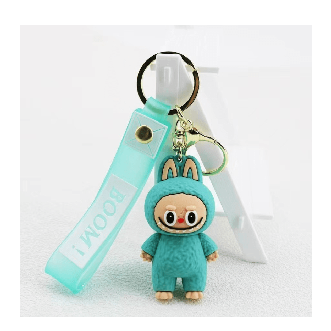 LABUBU KEYCHAIN Dark Green