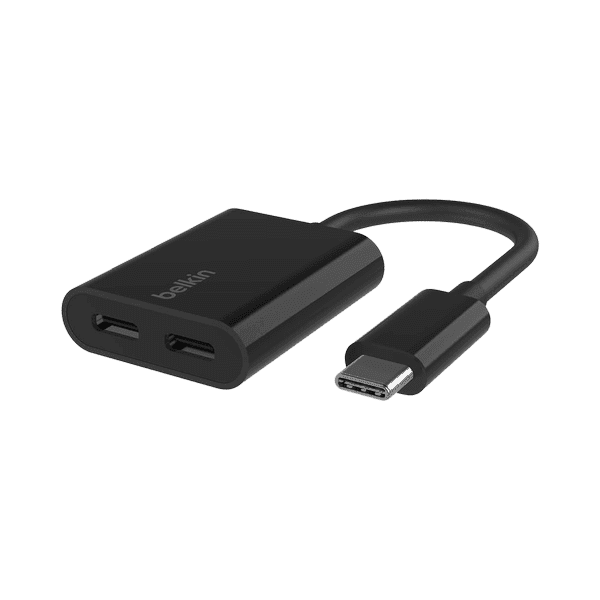 BELKIN USB-C AUDIO + CHARGE ADAPTER F7U081BTBLACK -TCM