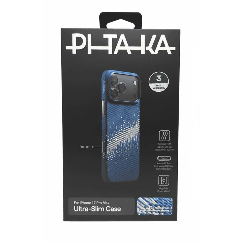 PITAKA ULTRA SLIM CASE IPHONE17 PRO MAX 6.9" - MILKY WAY GALAXY KI1701MPM