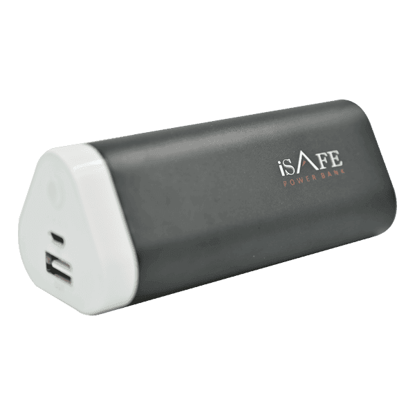 ISAFE NEW POWERBANK 10000MAH BLACK