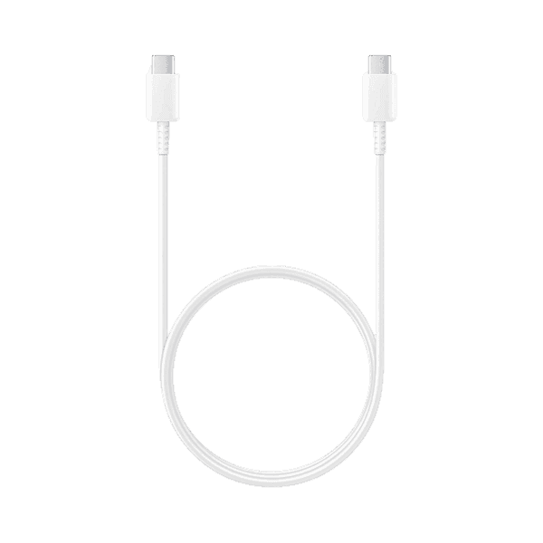 SAMSUNG DATA CABLE TYPE-C TO TYPE-C WHITE