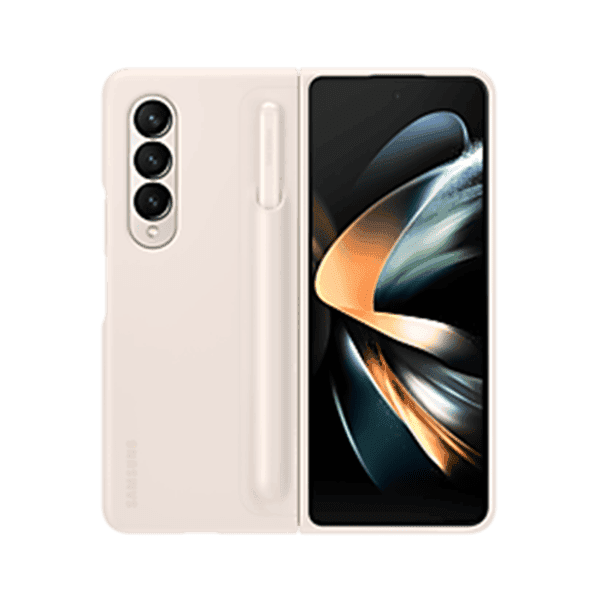SAMSUNG EF-OPF93P Z FOLD4 STANDING COVER WITH PEN PEACH