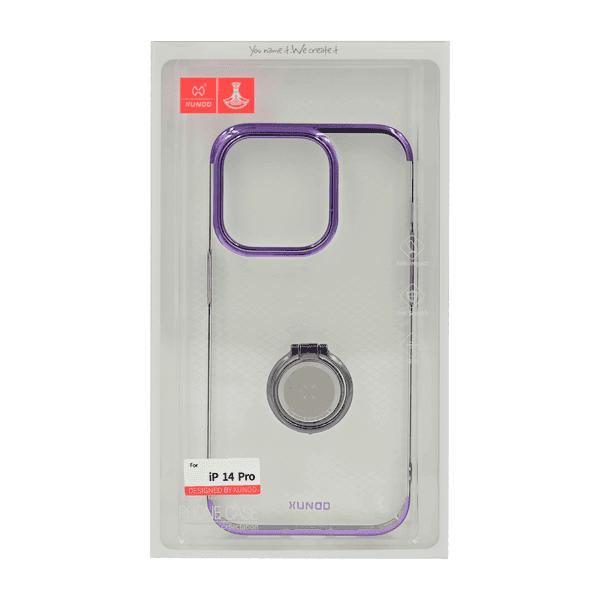 XUNDO JAZZ RING SERIES IPHONE 14 PRO PURPLE