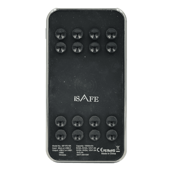 ISAFE SUCTION WIRELESS POWER BANK 15000mAh