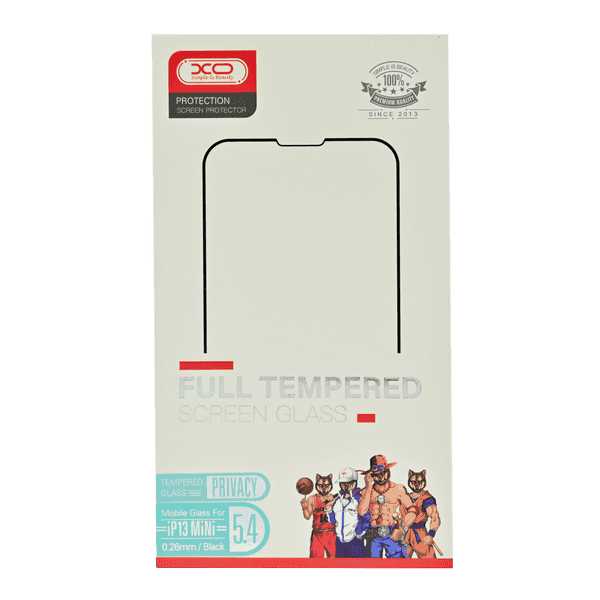 XO TEMPERED GLASS SCREEN PROTECTOR IPHONE 13 MINI PRIVACY