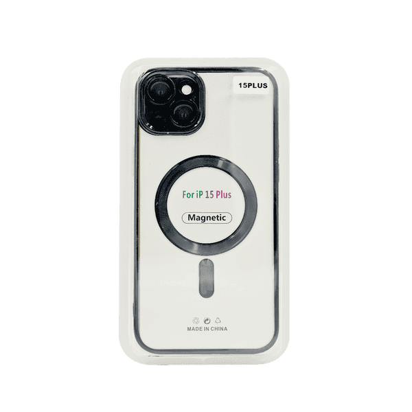 JCASE MAGSAFE DESIGN CASE  IPHONE 15 PLUS BLACK