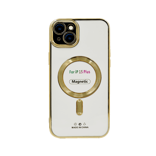 JCASE MAGSAFE DESIGN CASE  IPHONE 15 PLUS GOLD